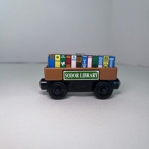 Thomas Friends Wooden Railway Train Tank Pop-Out Sodor Library Books Cargo Car